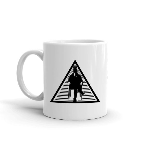 The Blacklist Triangle White Mug Sale