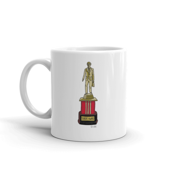 The Office Best Dad Dundie Award White Mug Fashion - Image 2