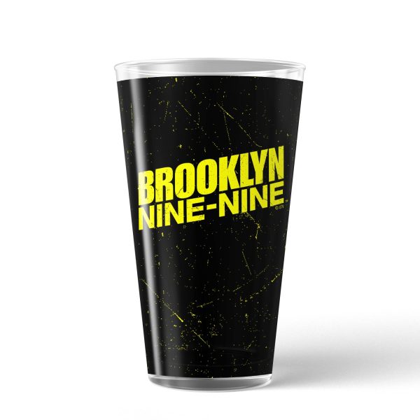 Brooklyn Nine-Nine Logo 17 oz Pint Glass Cheap