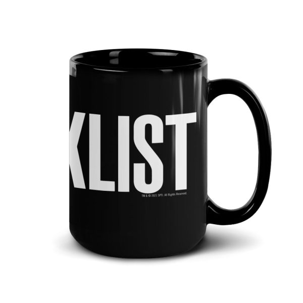 The Blacklist Logo Black Mug on Sale - Image 2