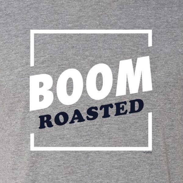 The Office Boom Roasted Men s Tri-Blend Short Sleeve T-Shirt Online Sale - Image 2
