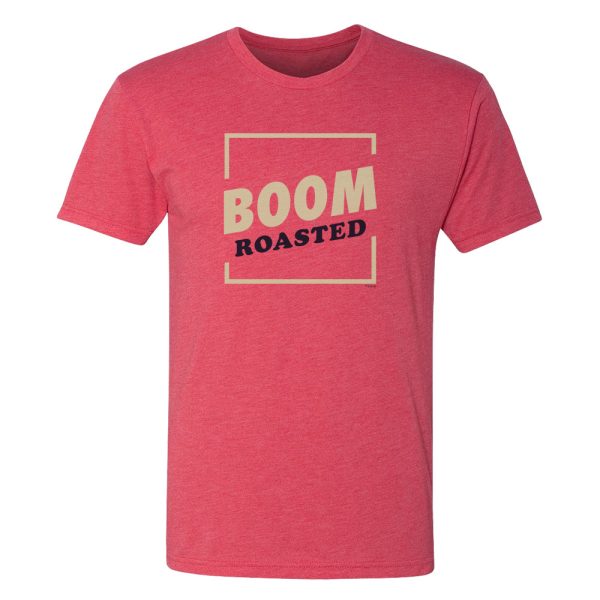 The Office Boom Roasted Men s Tri-Blend Short Sleeve T-Shirt Online Sale - Image 3