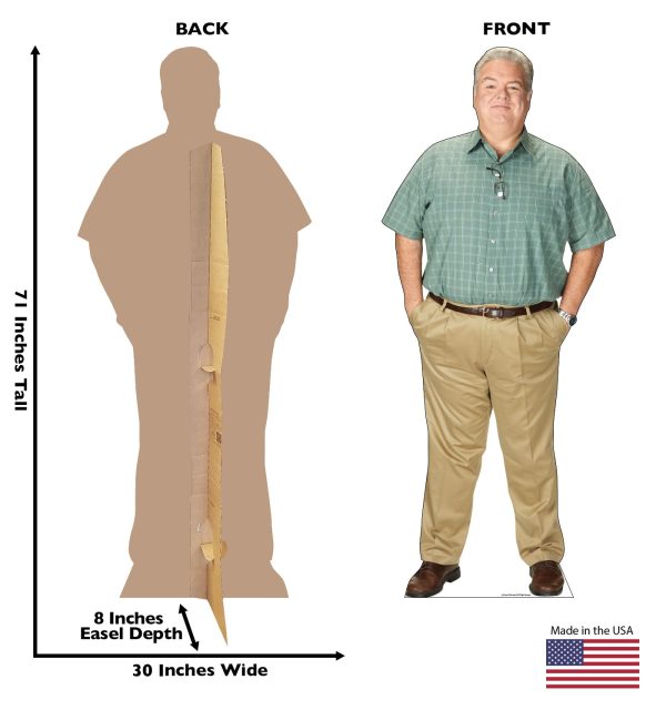 Parks and Recreation Jerry Gergich Cardboard Cutout Standee For Discount - Image 2