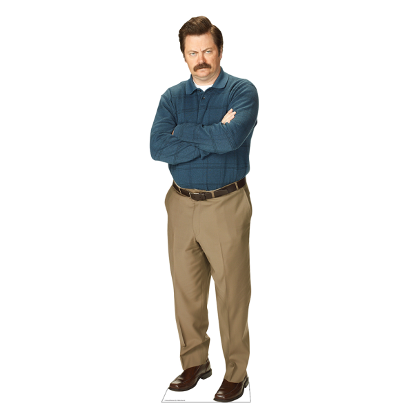Parks and Recreation Ron Swanson Cardboard Cutout Standee Online Sale
