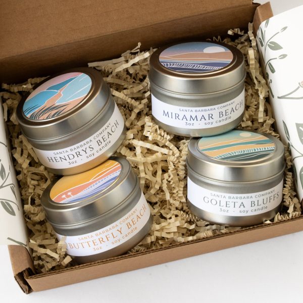 Santa Barbara Coastal Candle Gift Set Online Hot Sale