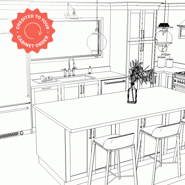 Design Package: Kitchen Cabinet Layout Discount