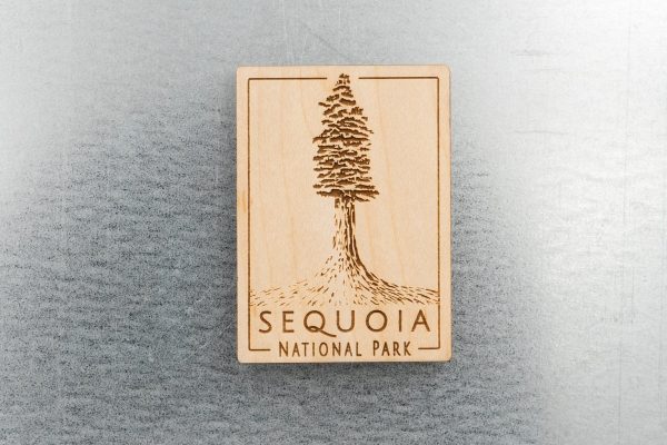 Sequoia National Park Wood Magnet Online Sale - Image 2