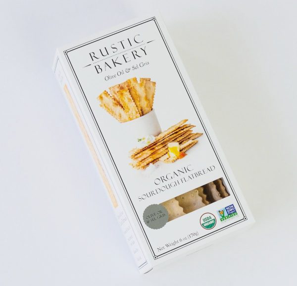 Olive Oil + Sel Gris Handmade Sourdough Flatbread Crackers Online Sale