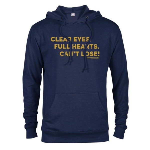 Friday Night Lights Clear Eyes Hoodie For Sale