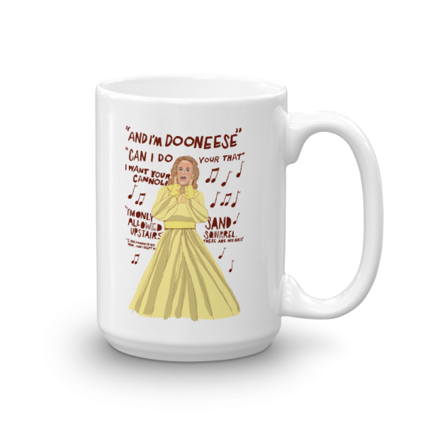Saturday Night Live Dooneese White Mug Cheap