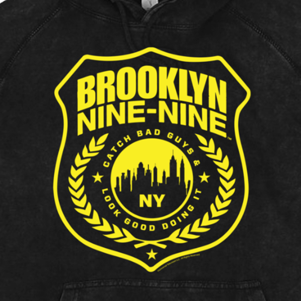 Brooklyn Nine-Nine Badge Vintage T-Shirt For Cheap - Image 2
