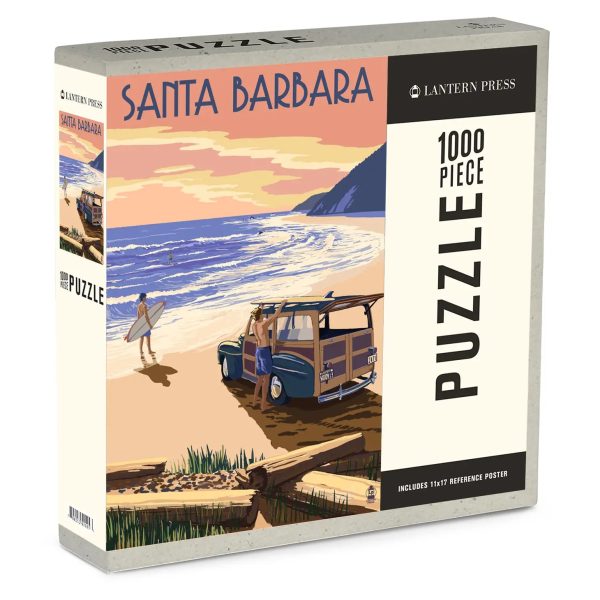 1000 Piece Santa Barbara Beach Puzzle Online Hot Sale