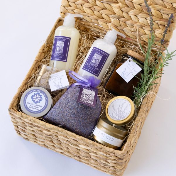 Deluxe Lavender Gift Basket Supply