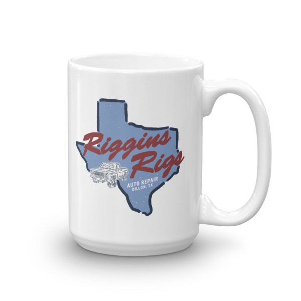 Friday Night Lights Riggins Rigs  White Mug Fashion