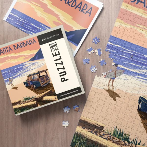 1000 Piece Santa Barbara Beach Puzzle Online Hot Sale - Image 3