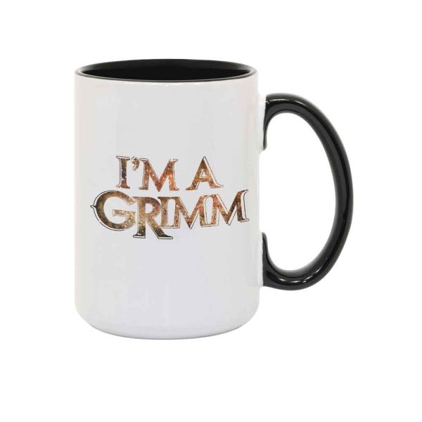 Grimm I m A Grimm White and Black Mug Supply