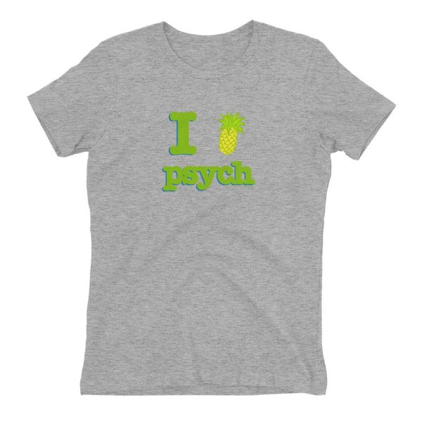 Psych I Love Psych Women s Short Sleeve T-Shirt For Discount