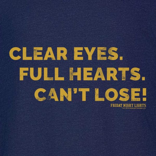 Friday Night Lights Clear Eyes Hoodie For Sale - Image 2