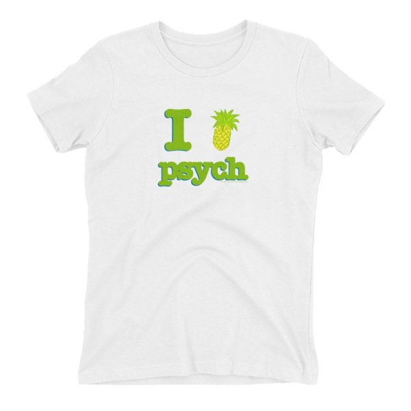 Psych I Love Psych Women s Short Sleeve T-Shirt For Discount - Image 2