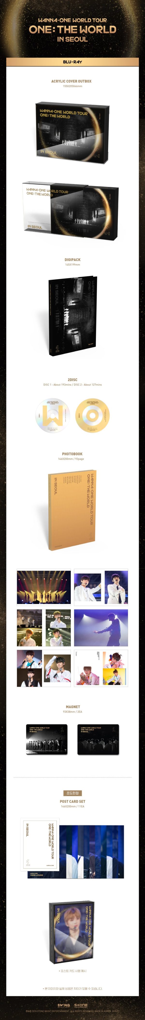 Wanna one - [World Tour One : The World In Seoul] Blu-Ray on Sale - Image 4